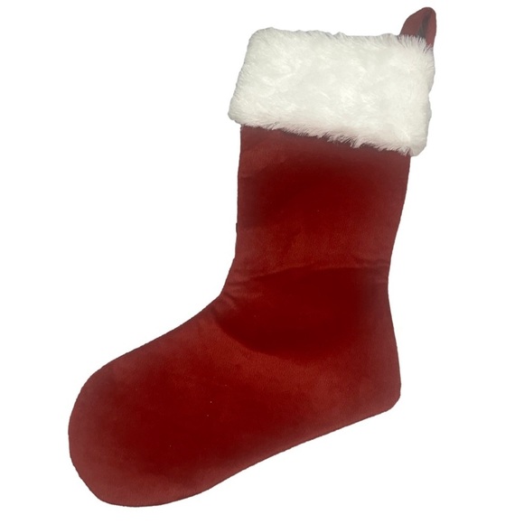 NFL Atlanta Falcons Embroidered Patch Christmas 17” Stocking Unisex Holiday Red - Picture 2 of 2